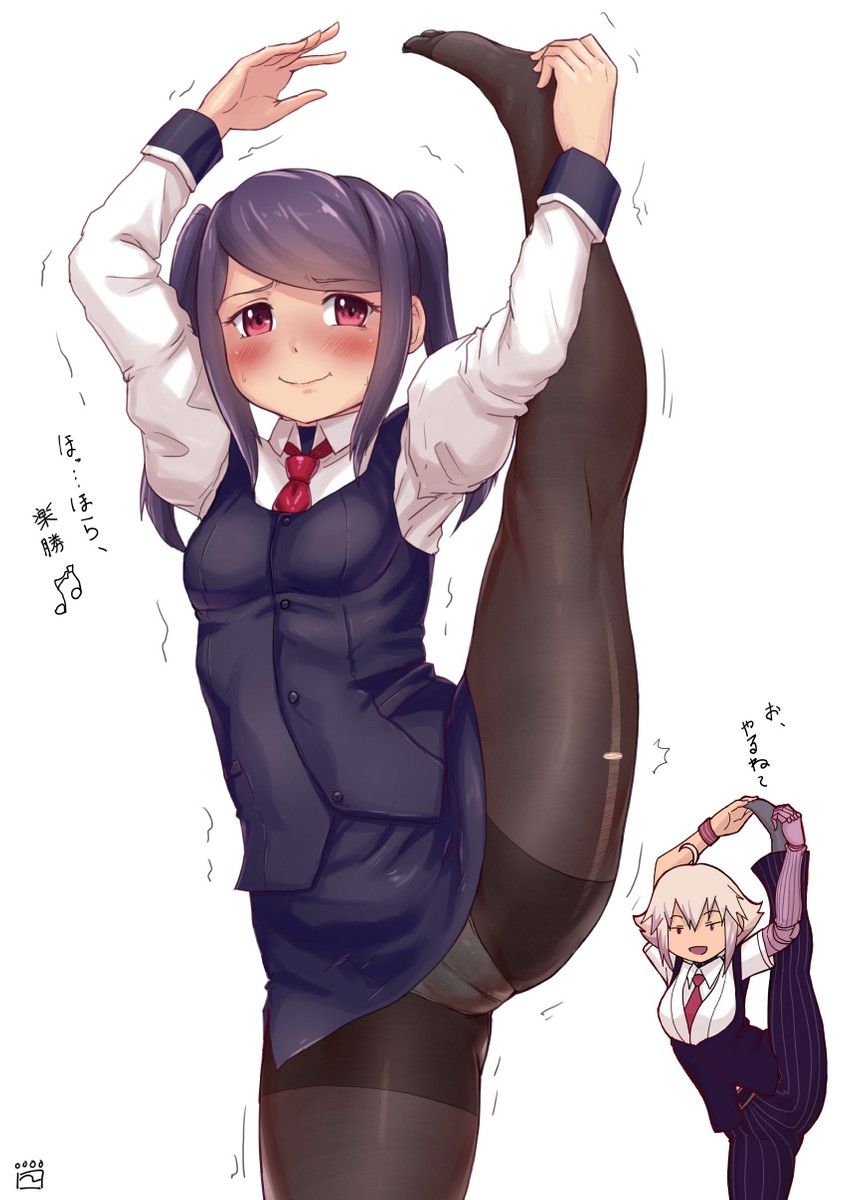 jill stingray and dana zane (va-11 hall-a) drawn by finalcake