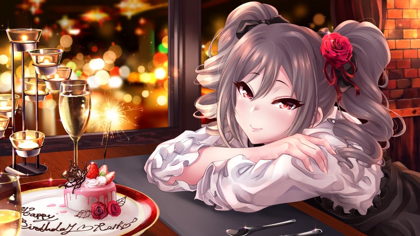 kanzaki ranko (idolmaster and 1 more) drawn by shashaki