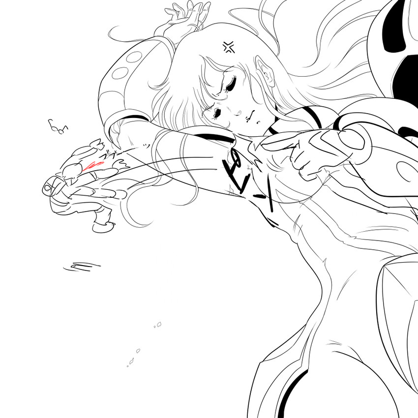 maximilian jenius and millia jenius (macross and 1 more) drawn by waeba_yuusee
