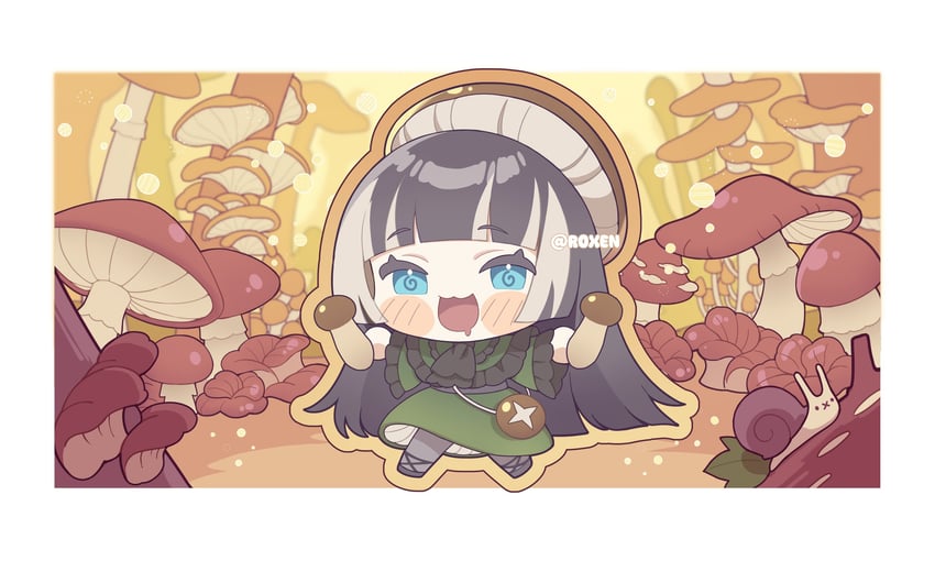 juufuutei raden (hololive and 1 more) drawn by nap_roxen