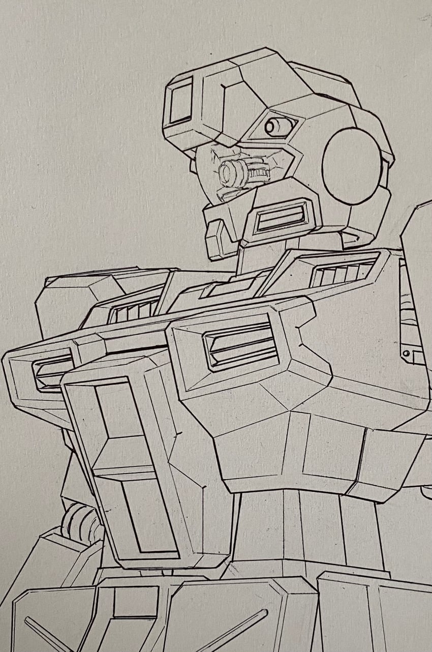gm command (gundam and 1 more) drawn by aron_e
