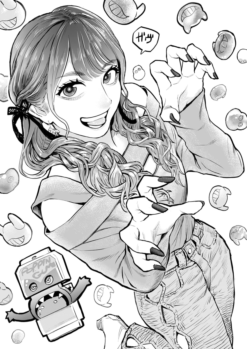gochizo and amane sachika (kamen rider and 1 more) drawn by madoumadou718