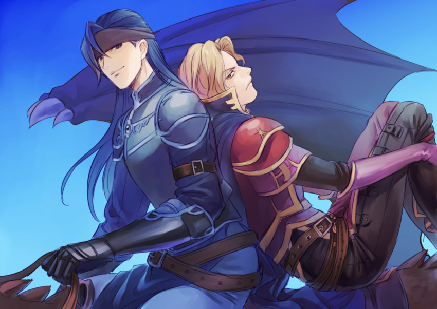 narcian and galle (fire emblem and 1 more) drawn by lotter75