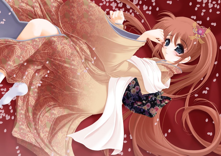 takamachi nanoha (lyrical nanoha and 1 more) drawn by frapowa