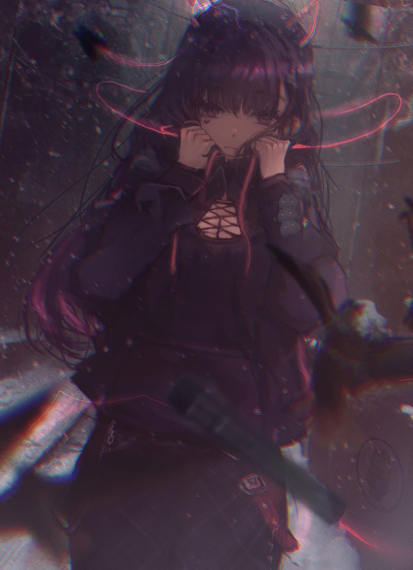 akuma nihmune (indie virtual youtuber) drawn by taku_artworks