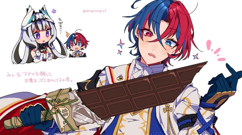 male alear and veyle (fire emblem and 1 more) drawn by mugimugis