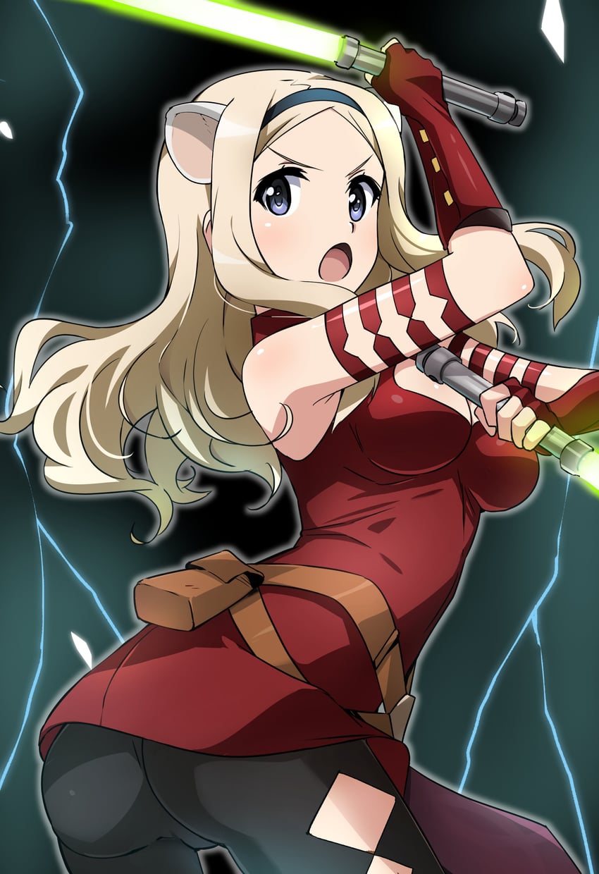 aleksandra i. pokryshkin (world witches series and 2 more) drawn by tokiani