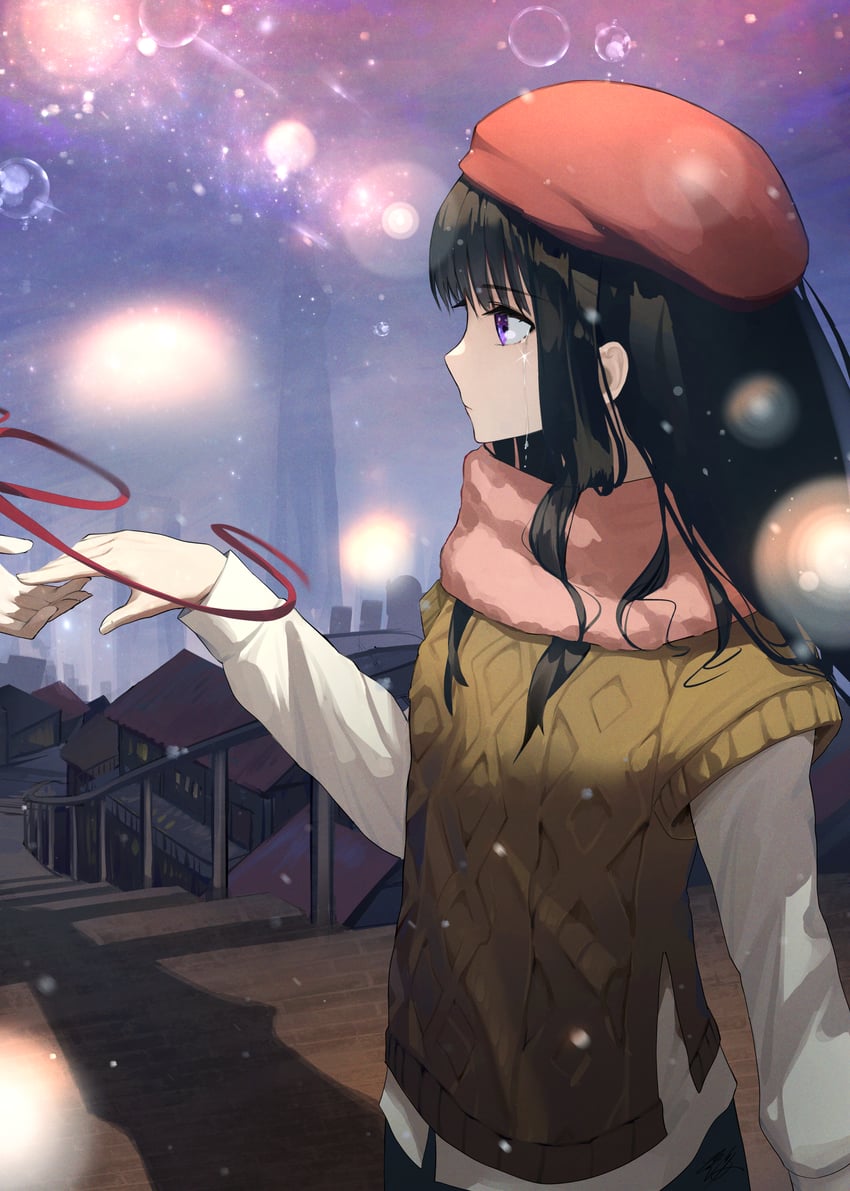 inoue takina (lycoris recoil) drawn by hidulume