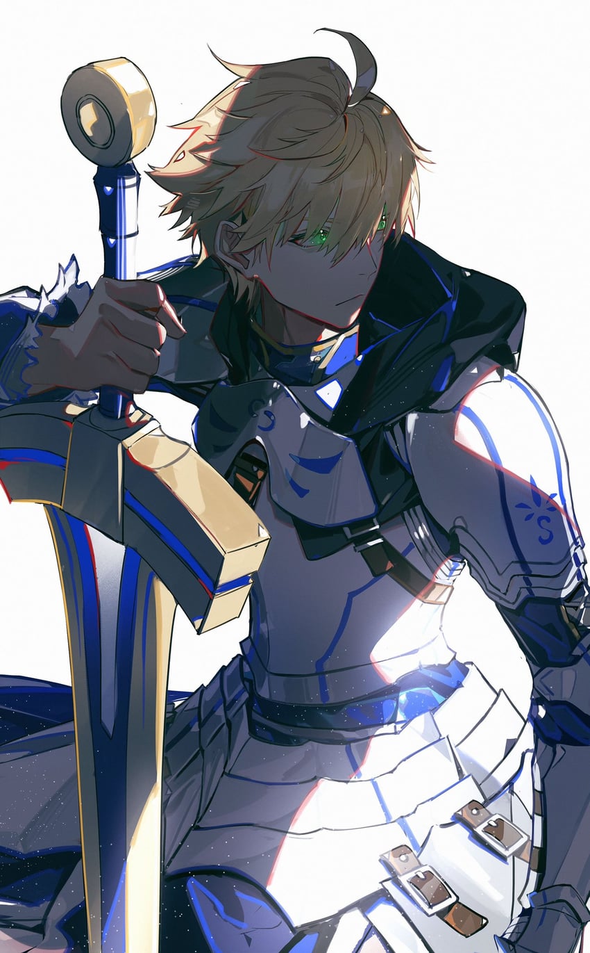arthur pendragon (fate and 1 more) drawn by k7_(kk7_000)