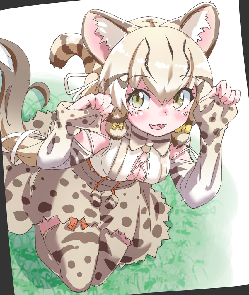 geoffroy's cat (kemono friends and 1 more) drawn by lowlandgorilla