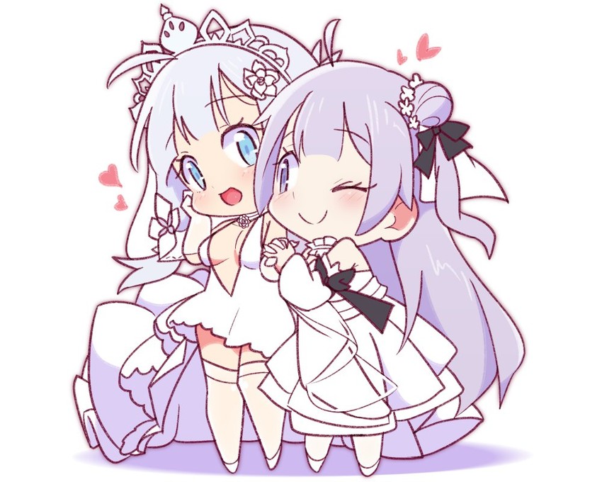 illustrious and unicorn (azur lane) drawn by aly_(eshikidori)