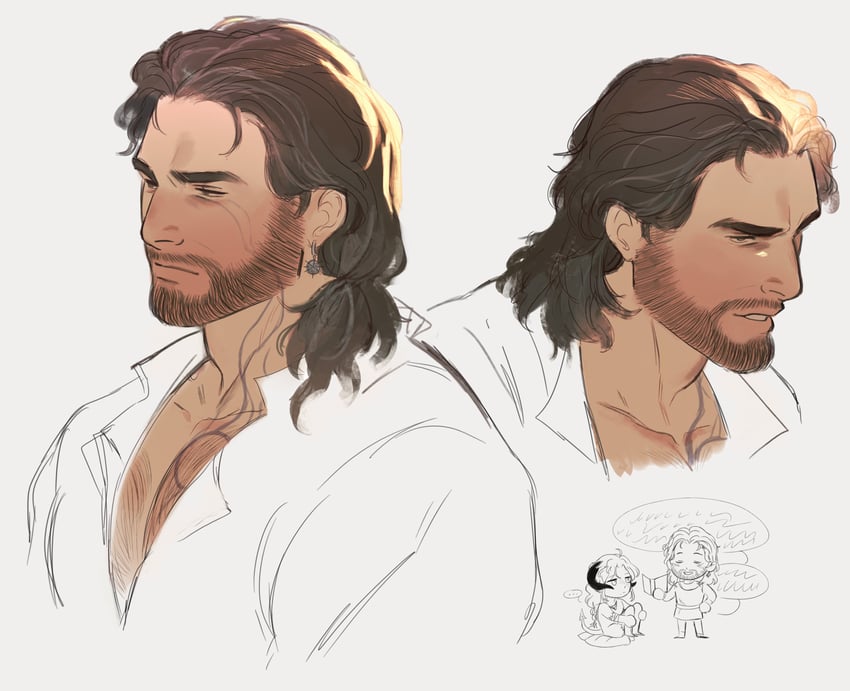 gale (dungeons & dragons and 2 more) drawn by nona_(illumancer)