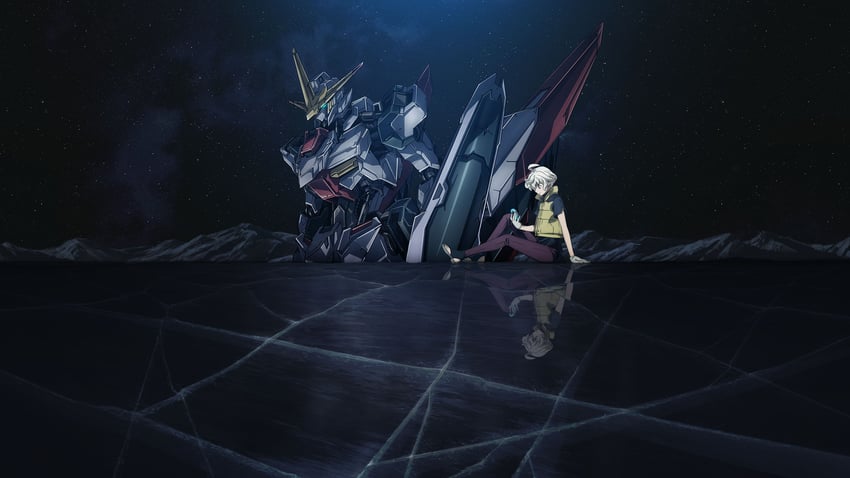 gundam hajiroboshi and wistario afam (gundam and 1 more)