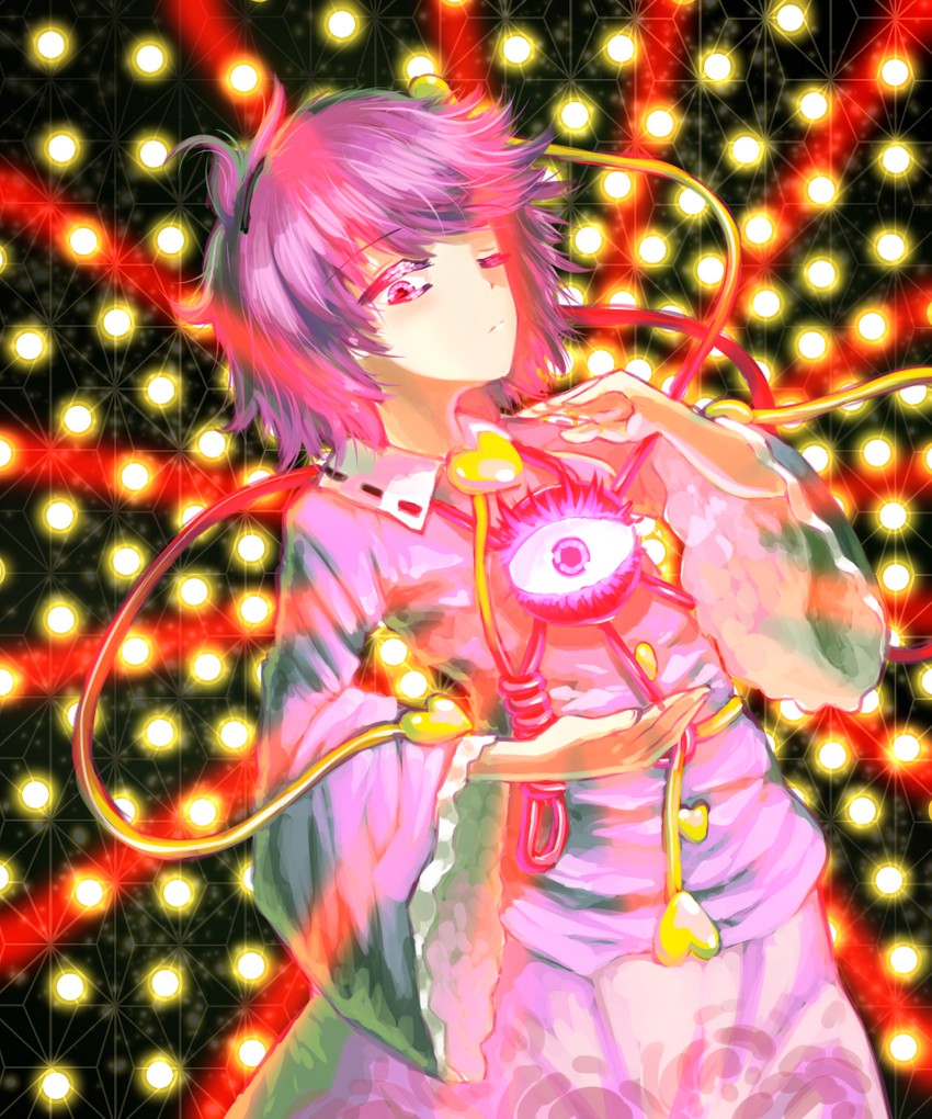 komeiji satori (touhou and 1 more) drawn by sunnysideup