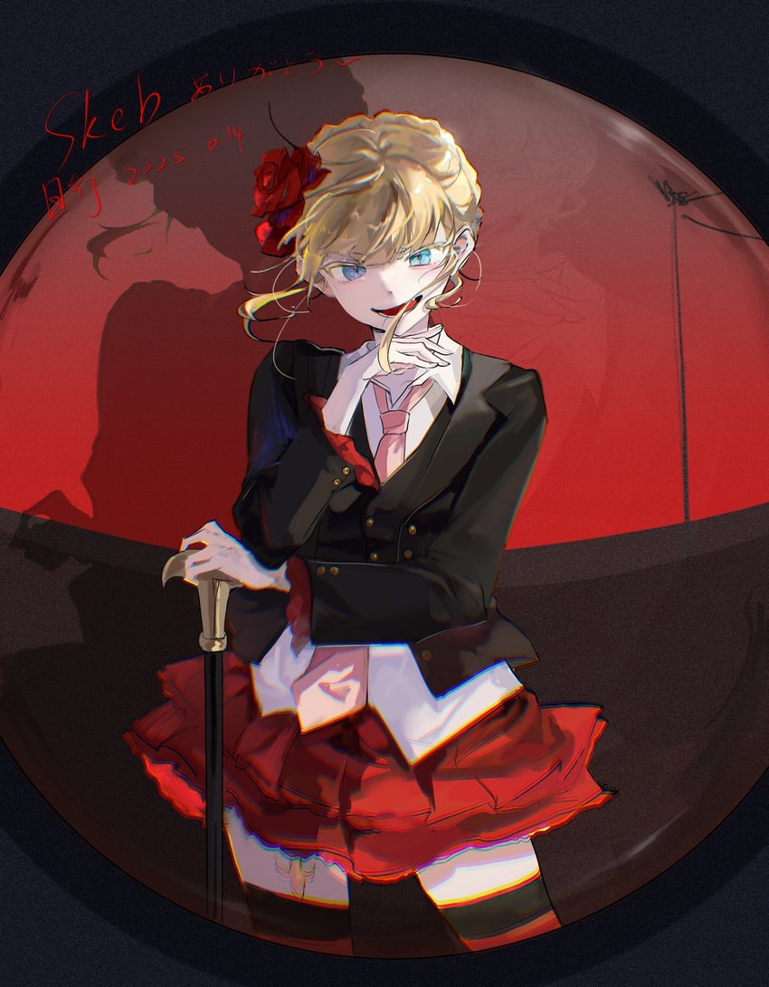beatrice (umineko no naku koro ni) drawn by hiko_(nekobako_on)