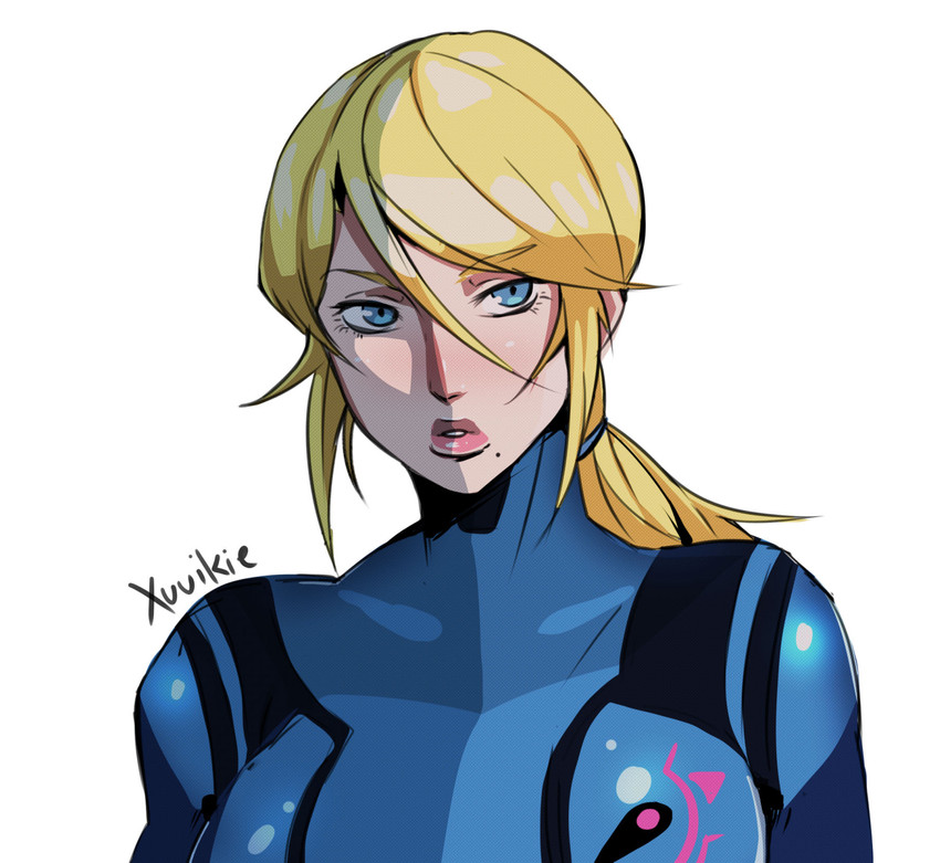 samus aran (metroid and 1 more) drawn by xuuikie_ashe