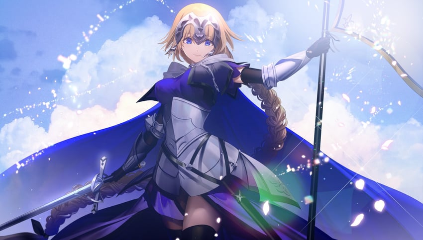 jeanne d'arc (fate and 1 more) drawn by tsukimoto_aoi