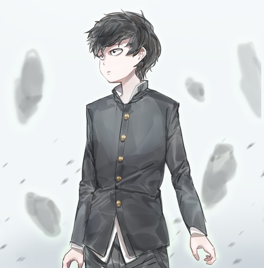 kageyama shigeo (mob psycho 100) drawn by free_style_(yohan1754)