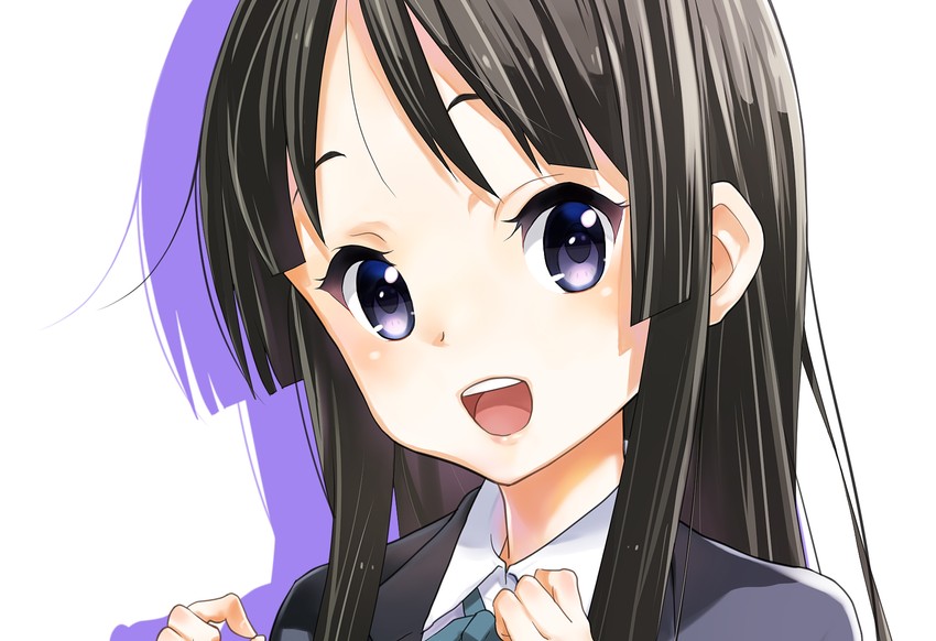 akiyama mio (k-on!) drawn by minimaru