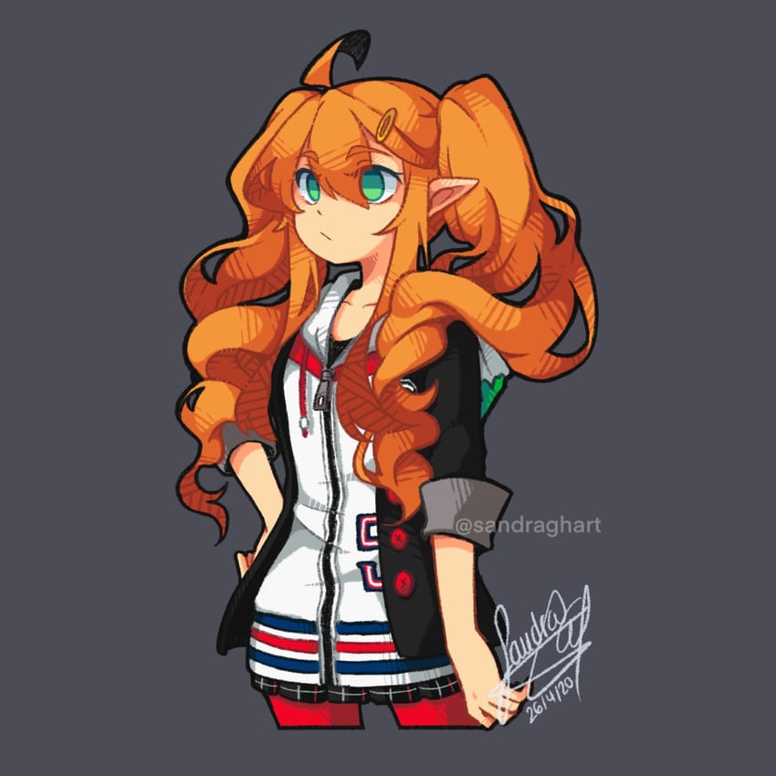 takamaki anne (original and 2 more) drawn by sandragh