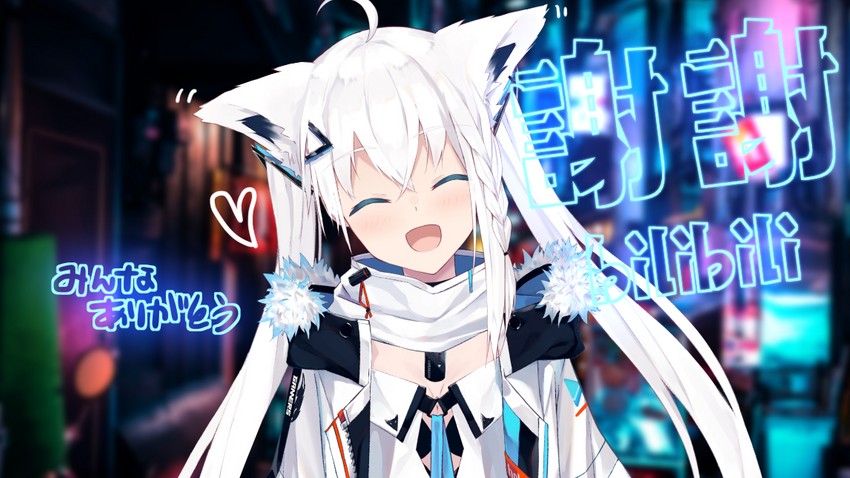 shirakami fubuki (hololive and 1 more) drawn by nagishiro_mito