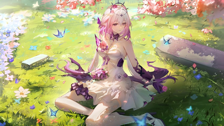 castorice (honkai and 1 more) drawn by andoff