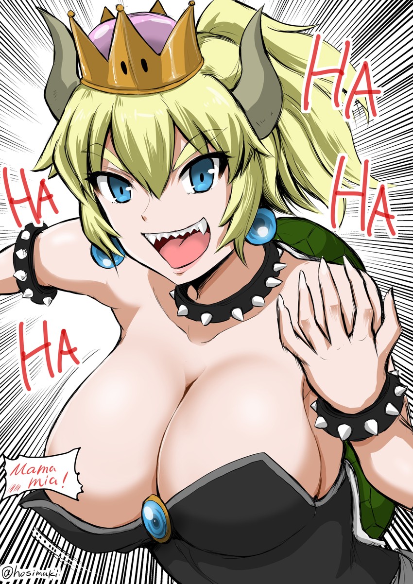 bowsette (mario and 1 more) drawn by yano_toshinori