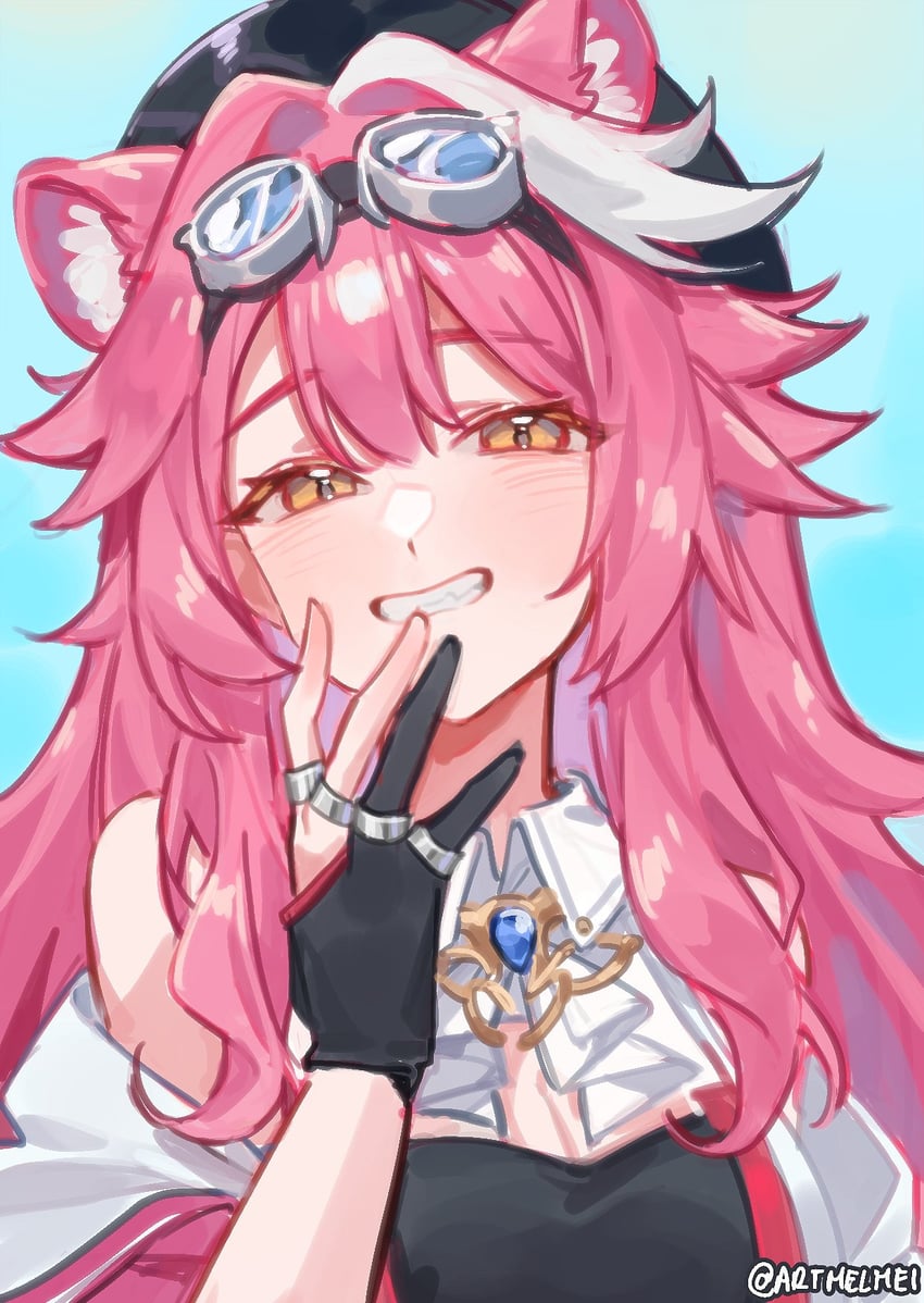 raora panthera (hololive and 1 more) drawn by mel_mei