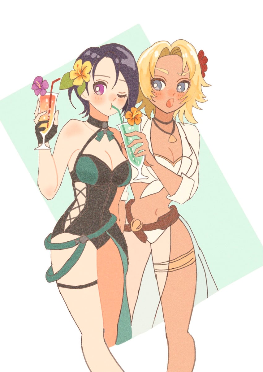 shamir nevrand and catherine (fire emblem and 2 more) drawn by chimney_(chimney0311)