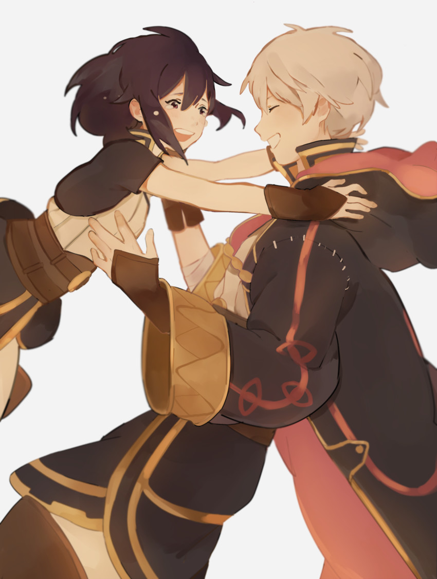 male robin and female morgan (fire emblem and 1 more) drawn by pararade