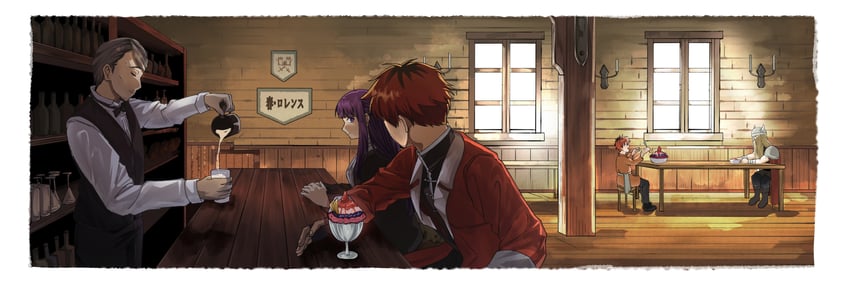 fern, stark, and eisen (sousou no frieren and 1 more) drawn by kagawaraifu