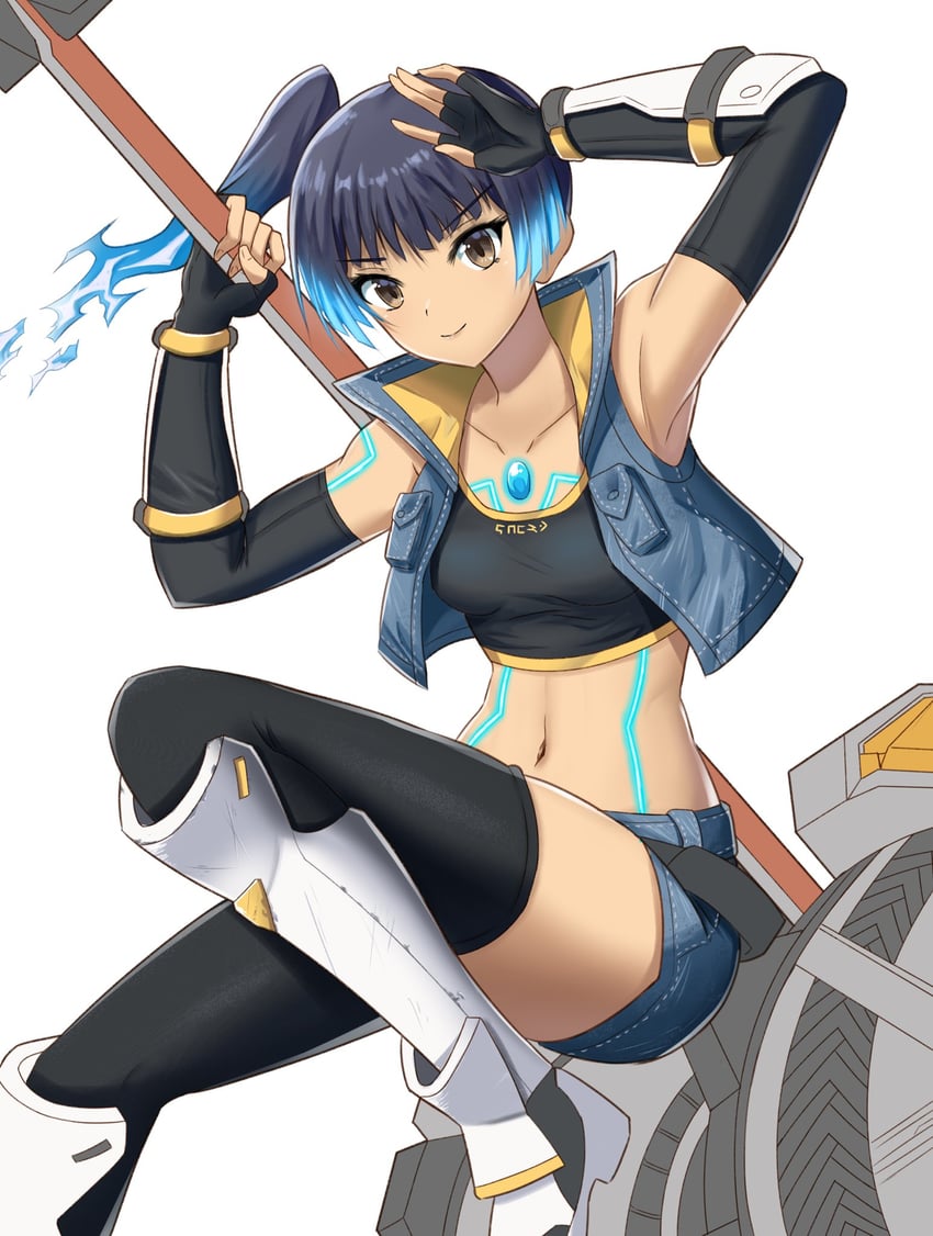 sena (xenoblade chronicles and 1 more) drawn by fgsketch