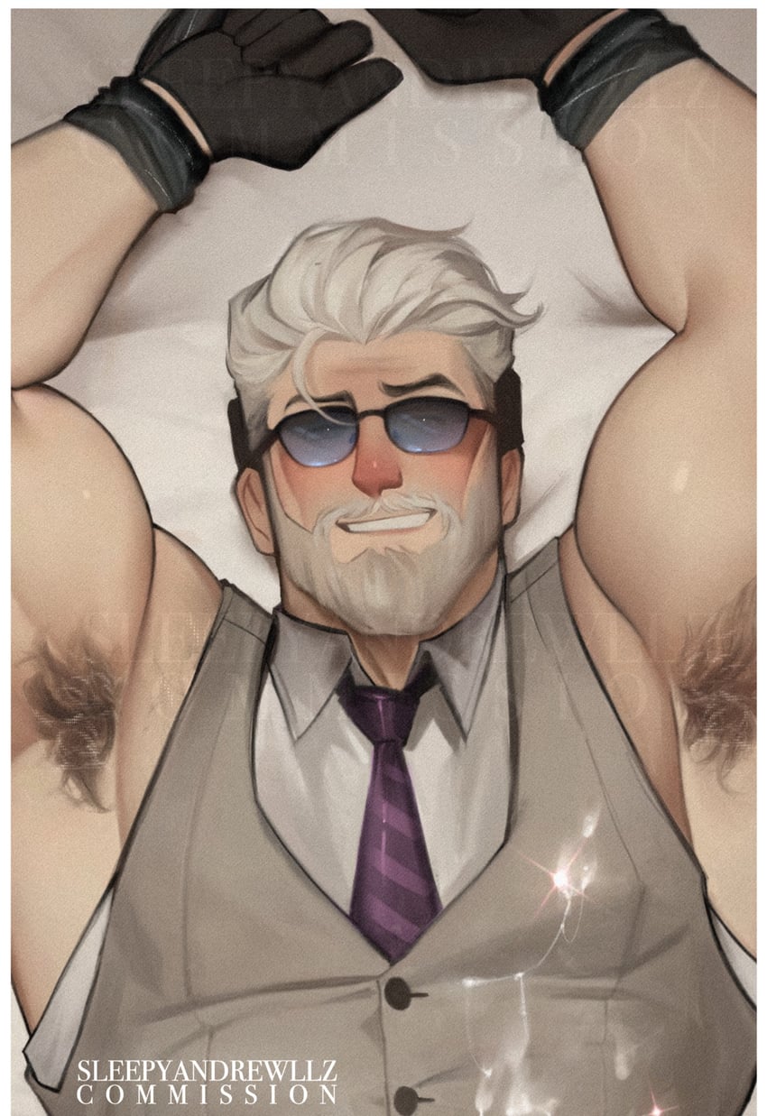 victor (tekken and 1 more) drawn by andrewllz_(sleepyandrewllz)