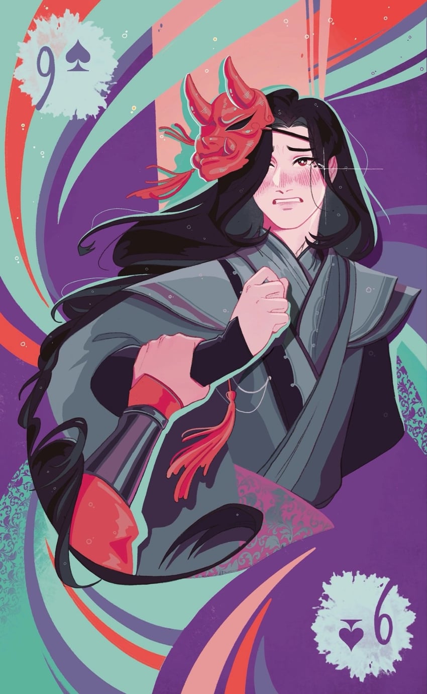 hua cheng and yin yu (tianguan cifu) drawn by amonimy