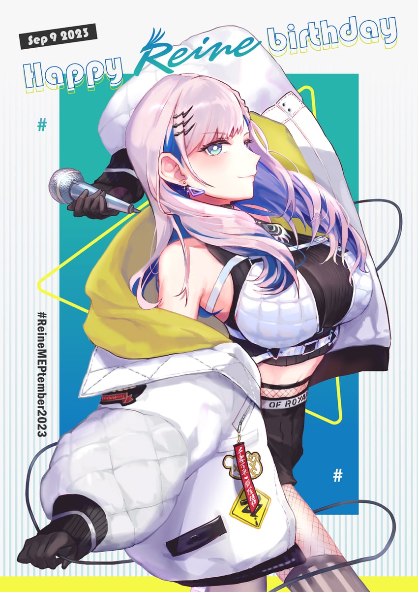 pavolia reine (hololive and 1 more) drawn by asterisk_(pmpalg_v)