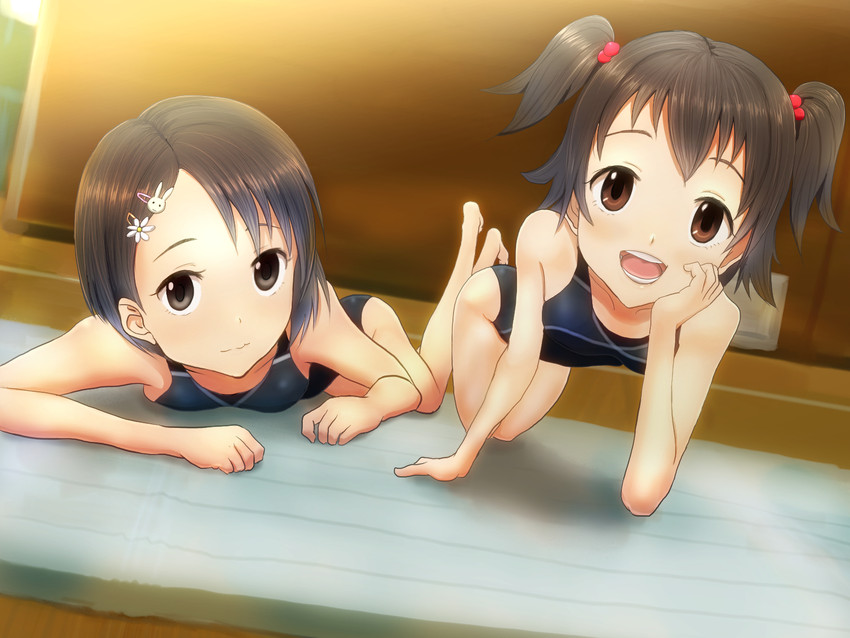akagi miria and sasaki chie (idolmaster and 1 more) drawn by shinkuoh