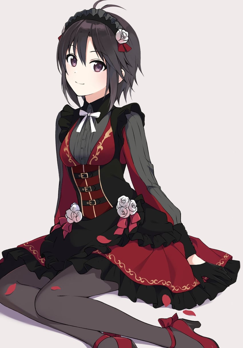 kikuchi makoto (idolmaster and 2 more) drawn by a1001047591