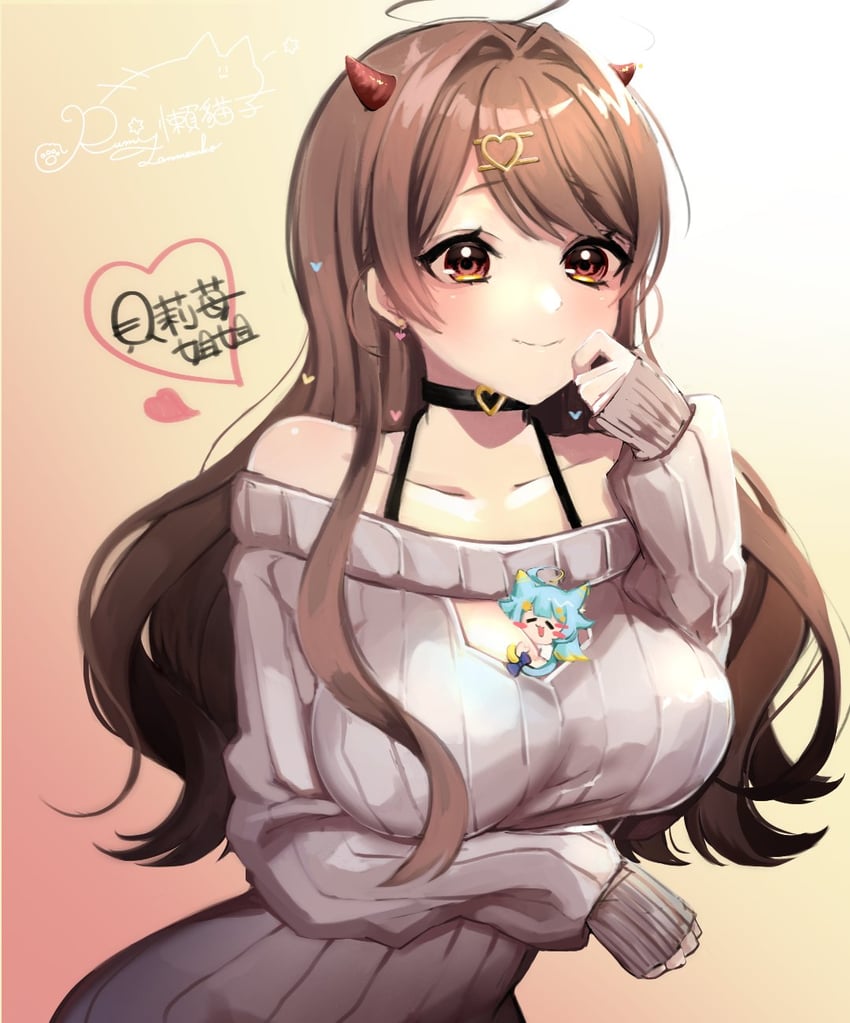 beryl lulu (indie virtual youtuber) drawn by rumi_(vtuber)_(artist)