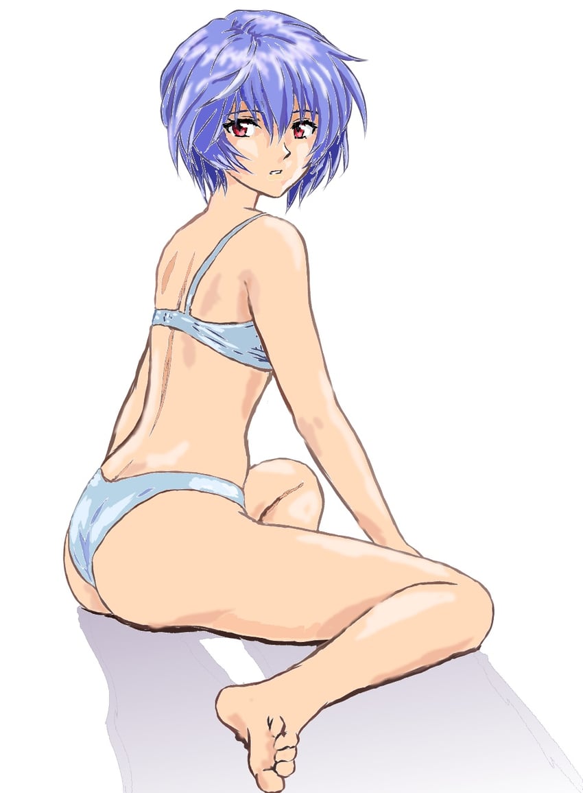 ayanami rei (neon genesis evangelion) drawn by mizumori_keiichi