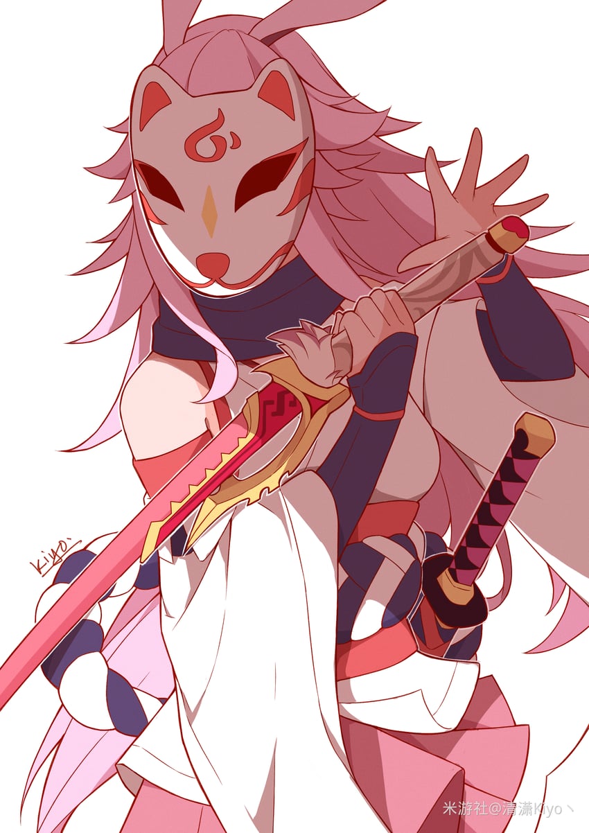 yae sakura (honkai and 1 more) drawn by qingxiao_kiyokiyo