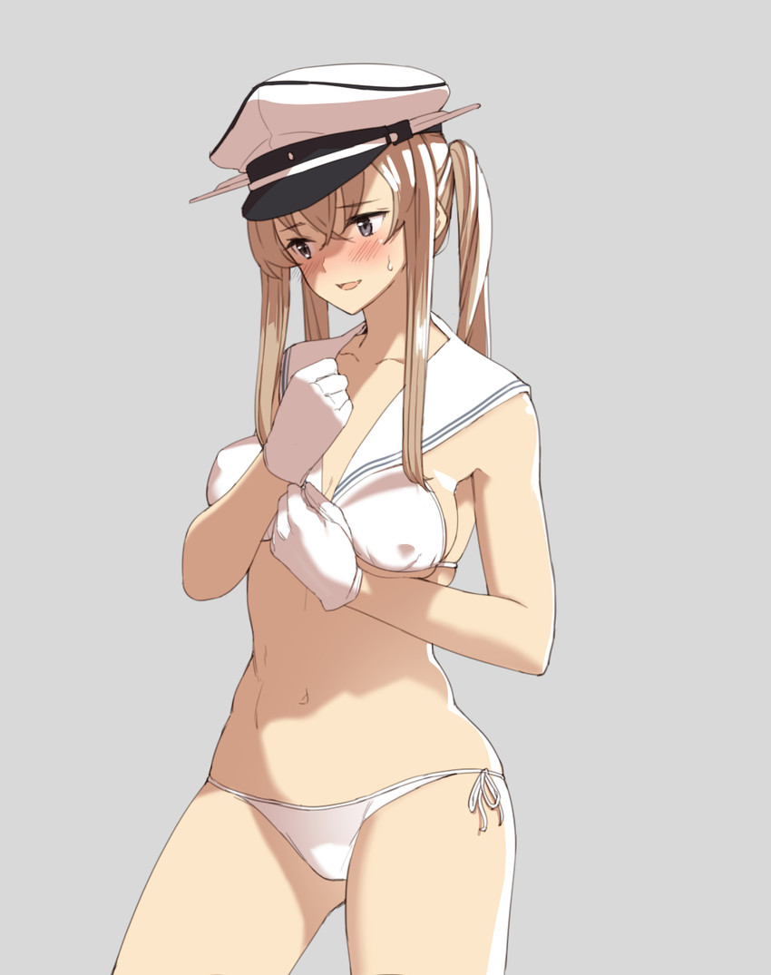 graf zeppelin and z3 max schultz (kantai collection) drawn by eight_tohyama