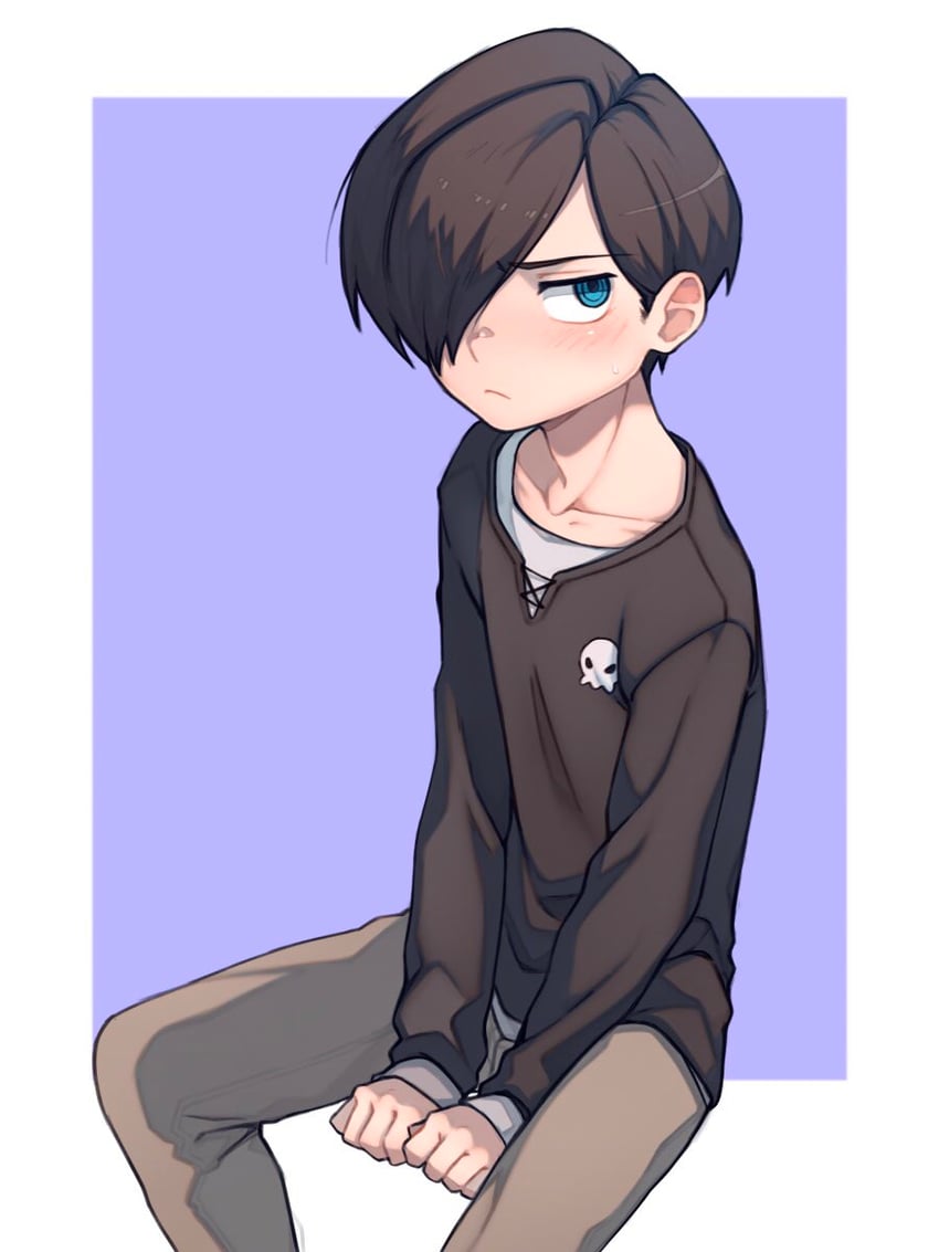 ichikawa kyoutarou (boku no kokoro no yabai yatsu) drawn by tama!_(lazyturtle)