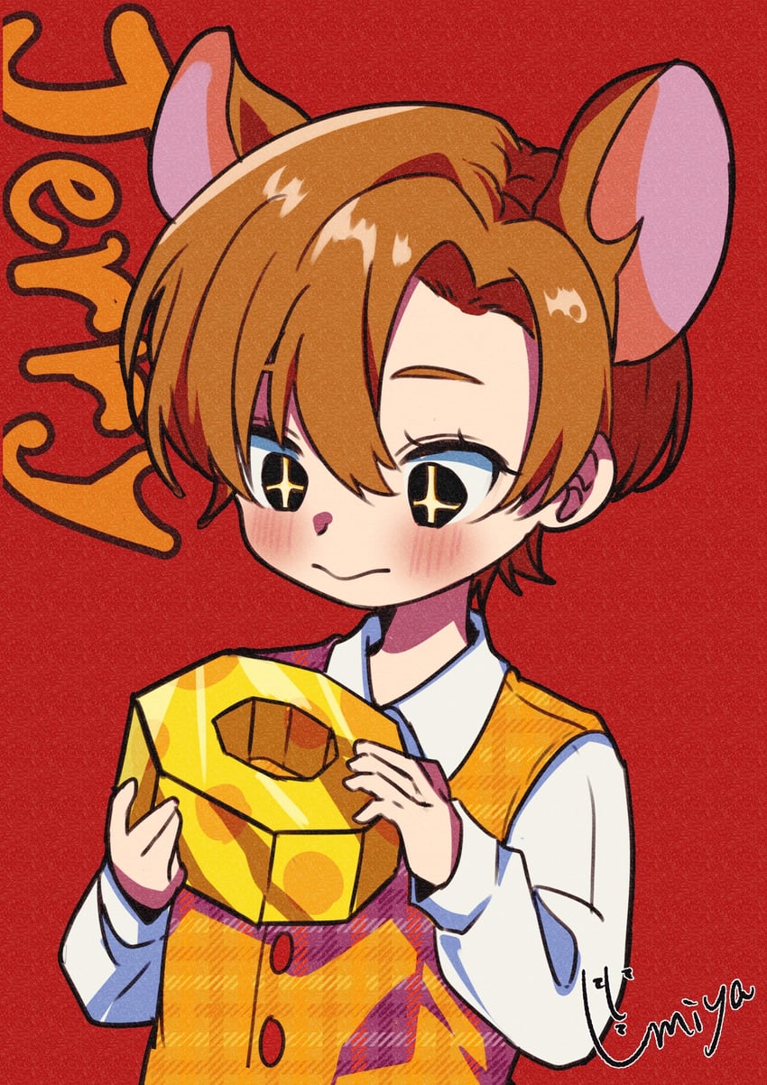 jerry (tom and jerry) drawn by aoi_kikky25