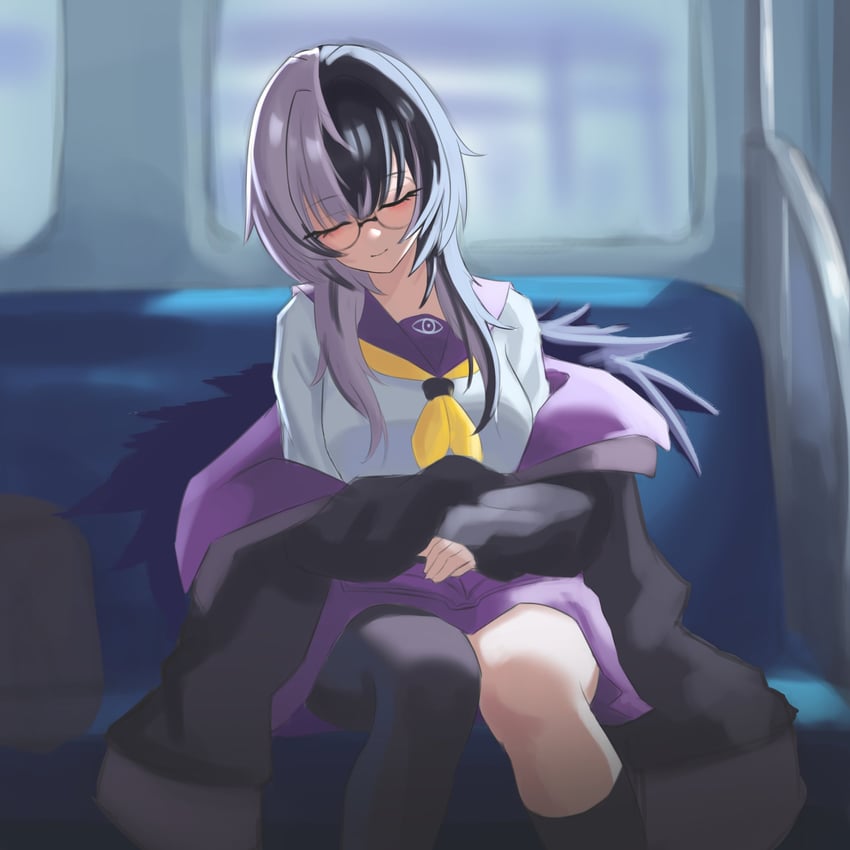 shiori novella (hololive and 1 more) drawn by yorn_(yor_n)