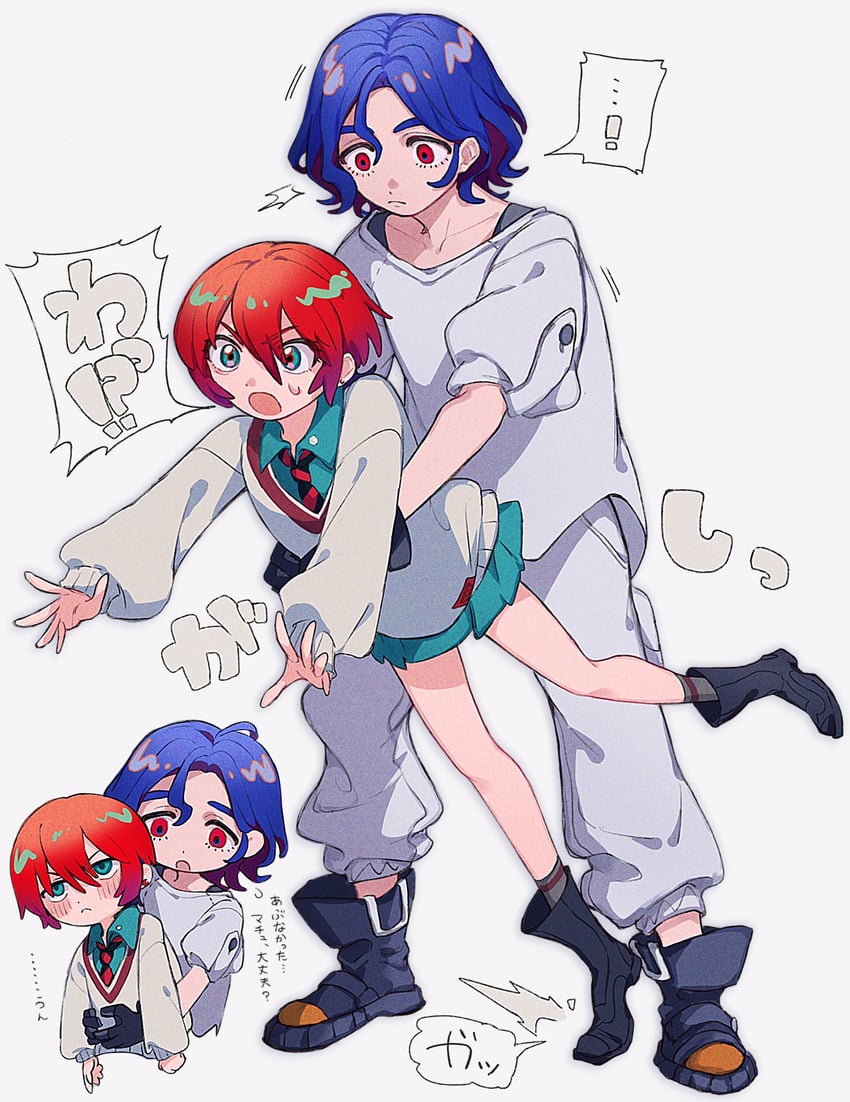amate yuzuriha and shuji ito (gundam and 1 more) drawn by ymmmkome