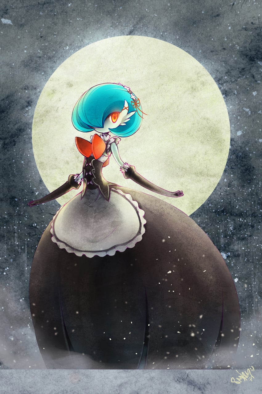 gardevoir, rem, and mega gardevoir (pokemon and 1 more) drawn by sdmsadism