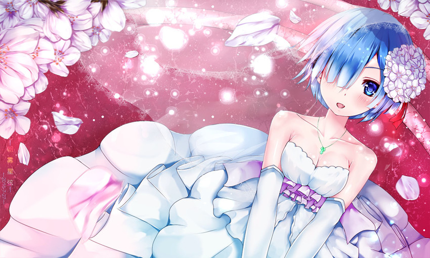 rem (re:zero kara hajimeru isekai seikatsu) drawn by chao_wu_xing_xian
