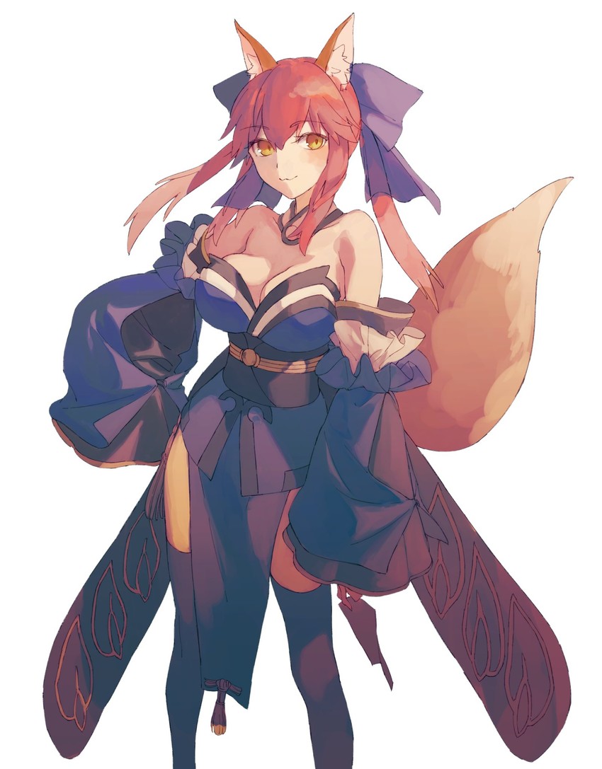 tamamo and tamamo no mae (fate and 4 more) drawn by iwasinogomaae