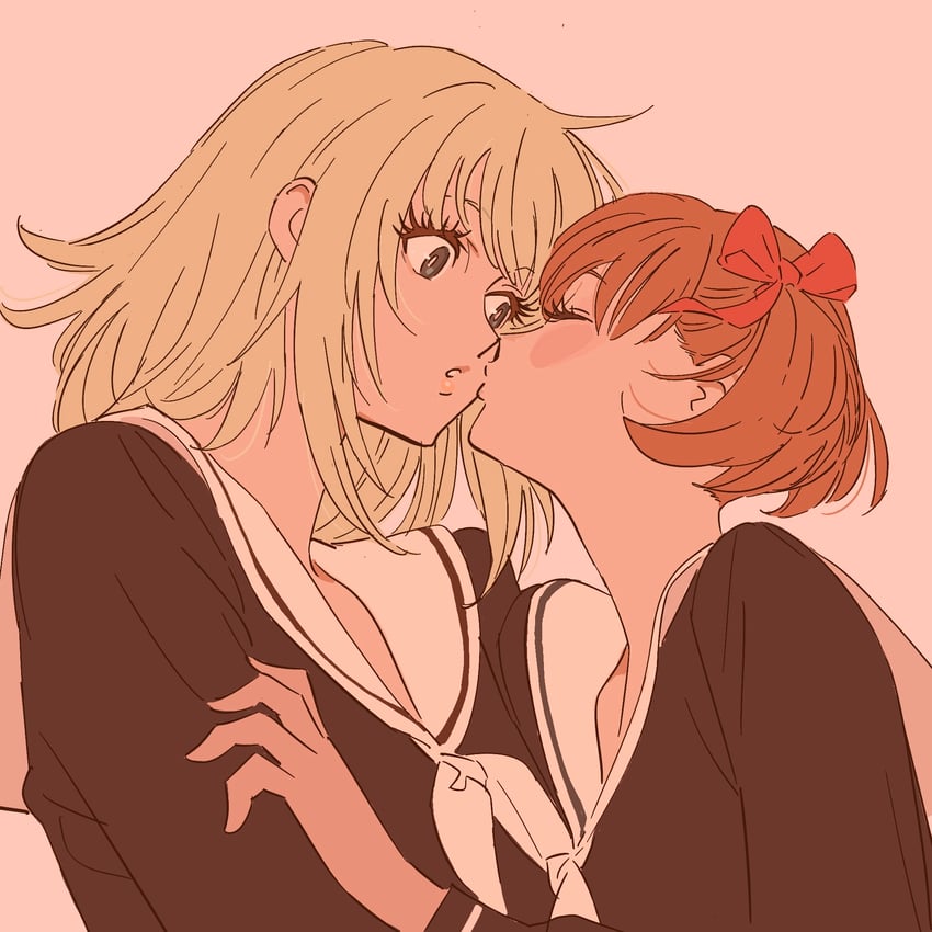 fukuzawa yumi and satou sei (maria-sama ga miteru) drawn by 55bata6rou