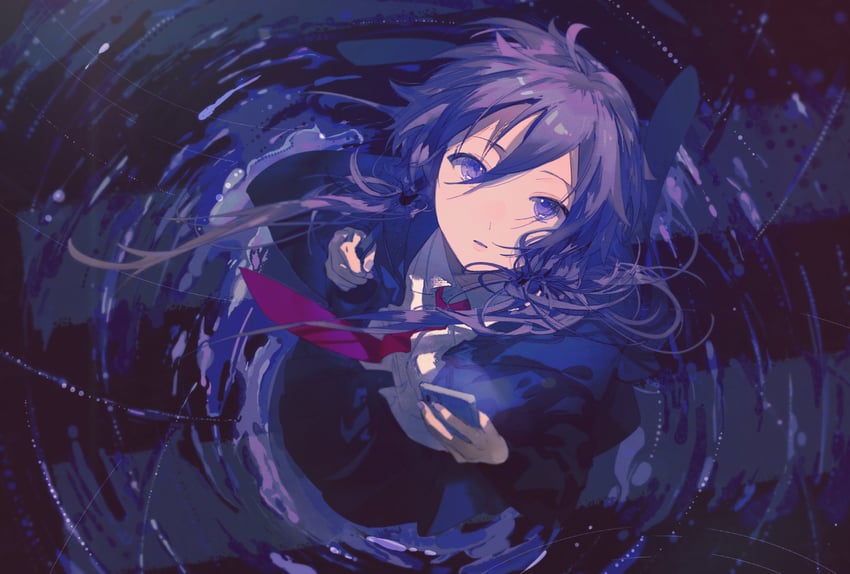 yuzuki yukari (vocaloid and 2 more) drawn by genzaw
